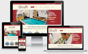 Doyon remote facilities website at different resolutions