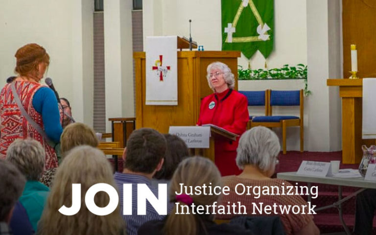 Justice organizing interfaith network