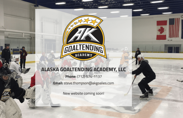 We’re teaming up with alaska goaltending academy to build a new website