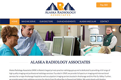 The website for alaska radiology associates is launched!