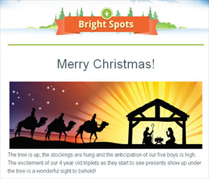 December edition of bright spots