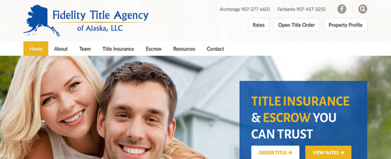 Fidelity title agency has a new site!