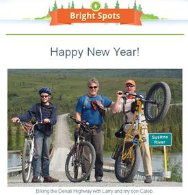 Our january edition of bright spots is available!