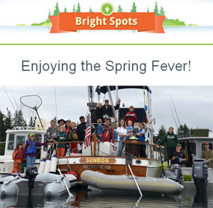 The march edition of bright spots is available!