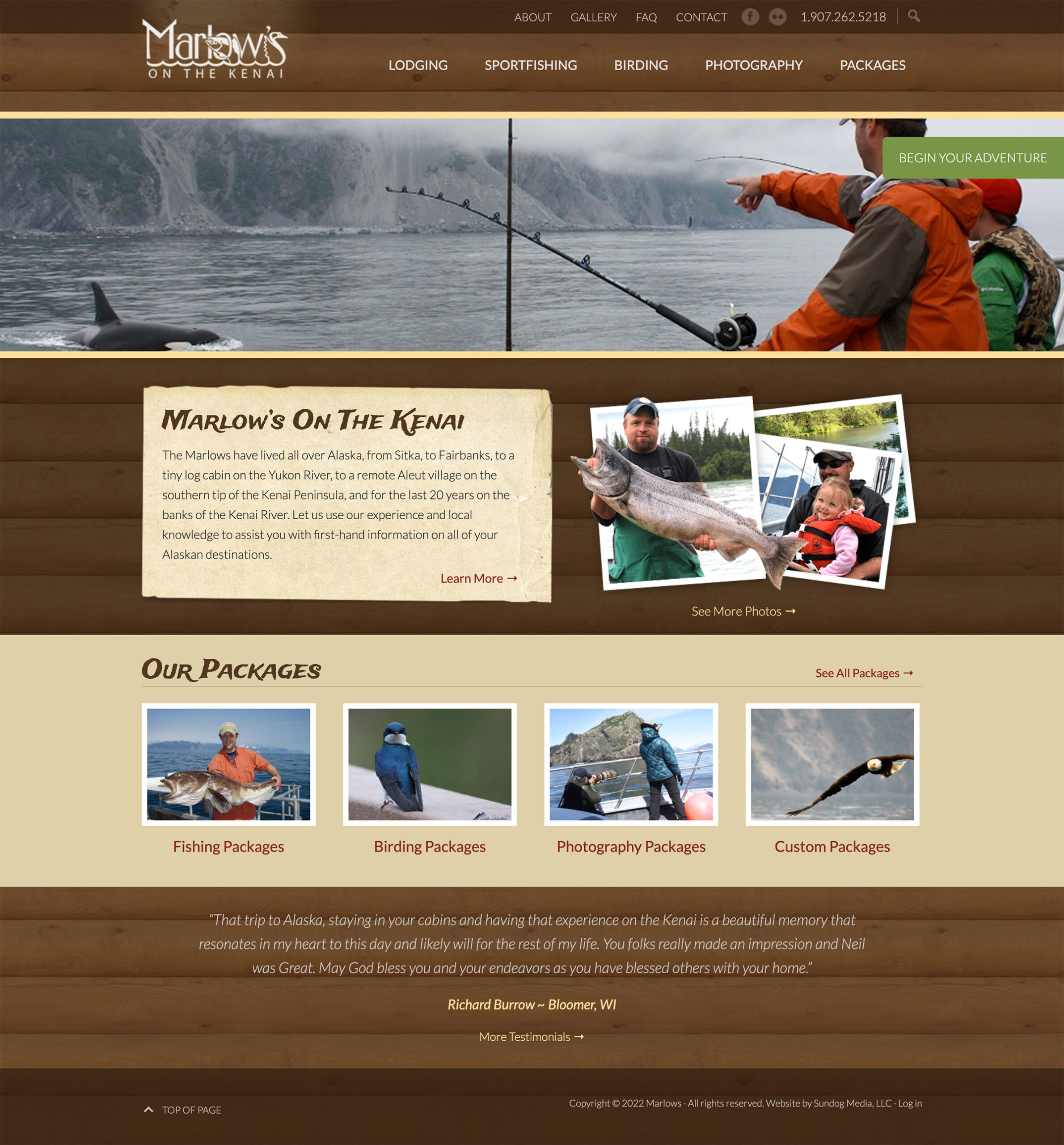 marlowsonthekenai Homepage Screenshot