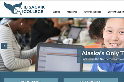 Ilisagvik website