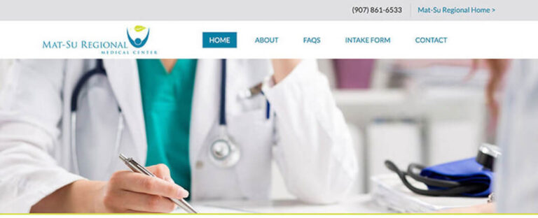 A new website for mat-su regional medical physicians!